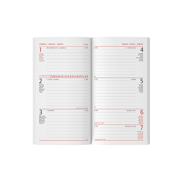 AGENDA SETTIMANALE